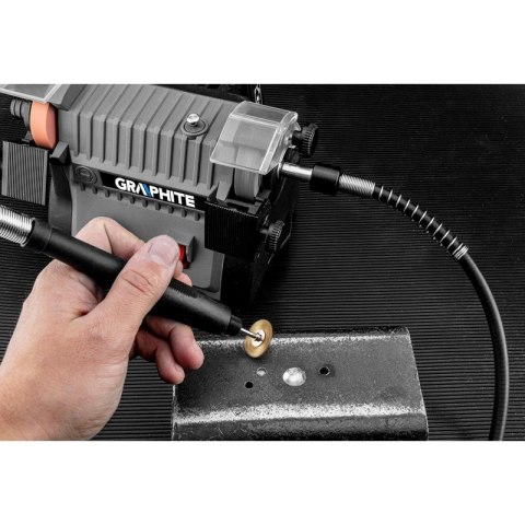 GRAPHITE MINI SZLIFIERKA STOŁOWA AKUMULATOROWA 3W1 GRAPHITE MINI SZLIFIERKA STOŁOWA AKUMULATOROWA 3W1