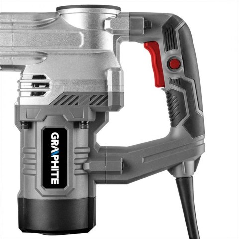 GRAPHITE MŁOT WYBURZENIOWY KUJĄCY SDS MAX 1300W, UDAR 20J WALIZKA GRAPHITE MŁOT WYBURZENIOWY KUJĄCY SDS MAX 1300W, UDAR 20J WALIZKA
