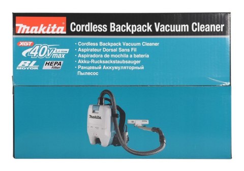 MAKITA ODKURZACZ AKUMULATOROWY PLECAKOWY 2 L 40V XGT 0*AH MAKITA ODKURZACZ AKUMULATOROWY PLECAKOWY 2 L 40V XGT 0*AH
