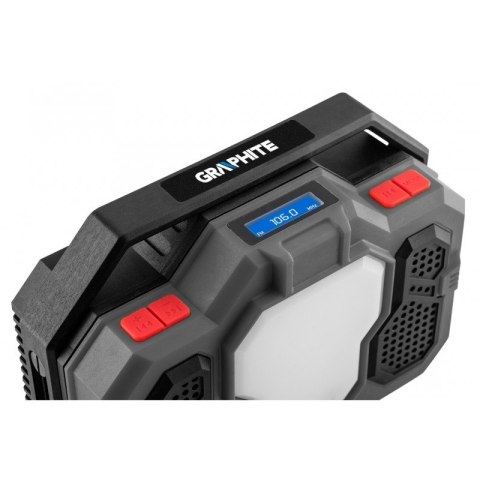 GRAPHITE RADIO AKUMULATOROWO-SIECIOWE ENERGY+ 18V, LI-LON,BEZ AKUMUL. GRAPHITE RADIO AKUMULATOROWO-SIECIOWE ENERGY+ 18V, LI-LON,BEZ AKUMUL.