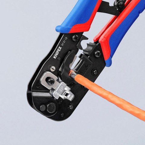 KNIPEX SZCZYPCE DO ZAGNIATANIA ZŁĄCZY TYPU WESTERN RJ45 KNIPEX SZCZYPCE DO ZAGNIATANIA ZŁĄCZY TYPU WESTERN RJ45