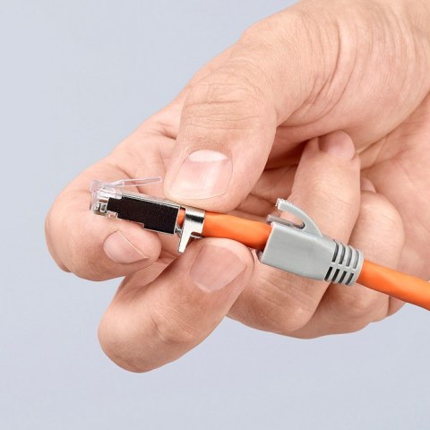KNIPEX SZCZYPCE DO ZAGNIATANIA ZŁĄCZY TYPU WESTERN RJ45 KNIPEX SZCZYPCE DO ZAGNIATANIA ZŁĄCZY TYPU WESTERN RJ45