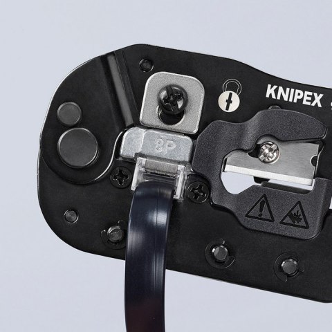 KNIPEX SZCZYPCE DO ZAGNIATANIA ZŁĄCZY TYPU WESTERN RJ45 KNIPEX SZCZYPCE DO ZAGNIATANIA ZŁĄCZY TYPU WESTERN RJ45