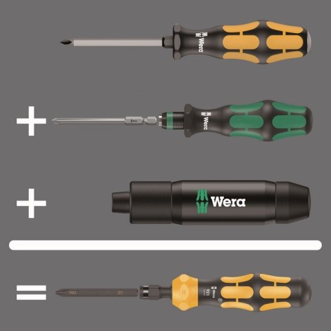 WERA WKRĘTAK UDAROWY 921 KRAFTFORM PLUS, SERIA 900, 1/4' X 163.5 WERA WKRĘTAK UDAROWY 921 KRAFTFORM PLUS, SERIA 900, 1/4' X 163.5