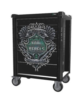 WERA WÓZEK WARSZTATOWY 1 TOOL REBEL 9700 Z WYPOSAŻENIEM, 78CZ.