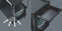 WERA WÓZEK WARSZTATOWY 1 TOOL REBEL 9700 Z WYPOSAŻENIEM, 78CZ.