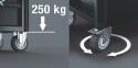 WERA WÓZEK WARSZTATOWY 1 TOOL REBEL 9700 Z WYPOSAŻENIEM, 78CZ.