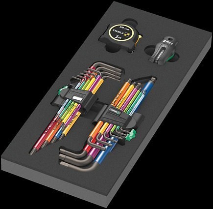 WERA WÓZEK WARSZTATOWY 1 TOOL REBEL 9700 Z WYPOSAŻENIEM, 78CZ. WERA WÓZEK WARSZTATOWY 1 TOOL REBEL 9700 Z WYPOSAŻENIEM, 78CZ.