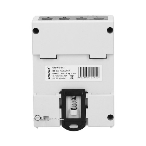 ORNO 3-FAZOWY LICZNIK ENERGII ELEKTRYCZNEJ 80A RS485 MID ORNO 3-FAZOWY LICZNIK ENERGII ELEKTRYCZNEJ 80A RS485 MID