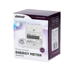 ORNO 3-FAZOWY LICZNIK ENERGII ELEKTRYCZNEJ 80A