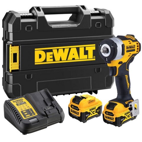 DEWALT AKUMULATOROWY KLUCZ UDAROWY 3/8' XR 12V 2*5.0AH TSTAK DEWALT AKUMULATOROWY KLUCZ UDAROWY 3/8' XR 12V 2*5.0AH TSTAK