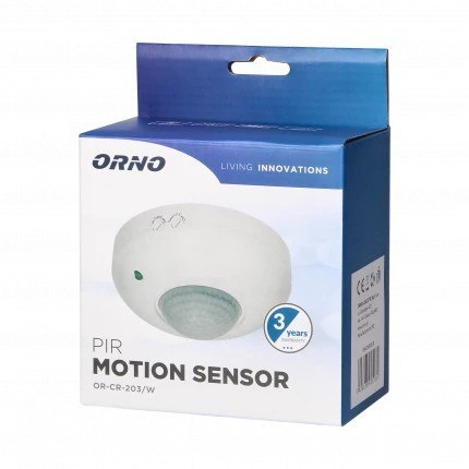 ORNO CZUJNIK RUCHU 1200W 360 STOPNI BIAŁY ORNO CZUJNIK RUCHU 1200W 360 STOPNI BIAŁY