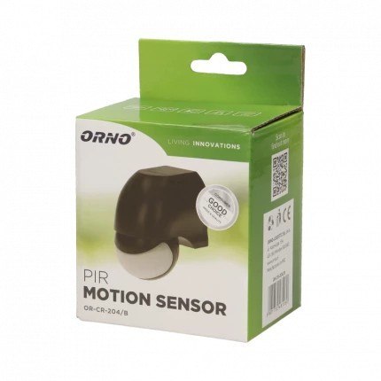 ORNO CZUJNIK RUCHU 180 ST. IP44 1200W CZARNY ORNO CZUJNIK RUCHU 180 ST. IP44 1200W CZARNY