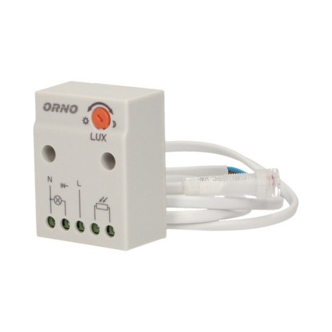 ORNO CZUJNIK ZMIERZCHOWY Z ZEWNĘTRZNĄ SONDĄ, IP65 2300W ORNO CZUJNIK ZMIERZCHOWY Z ZEWNĘTRZNĄ SONDĄ, IP65 2300W