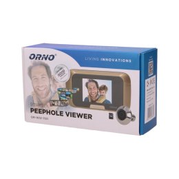 ORNO ELEKTRONICZNY WIZJER DO DRZWI Z FUNKCJĄ NAGRYWANIA 2,8