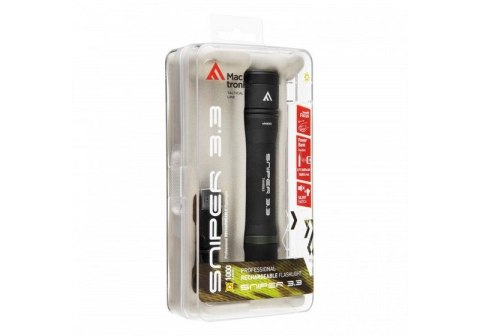MACTRONIC LATARKA RĘCZNA SNIPER 3.3 1000LM ŁADOWALNA MACTRONIC LATARKA RĘCZNA SNIPER 3.3 1000LM ŁADOWALNA