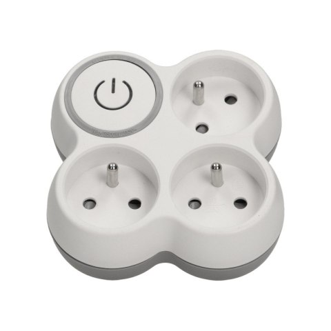 ORNO ROZGAŁĘŹNIK 3X2P+Z Z WYŁĄCZNIKIEM ORNO ROZGAŁĘŹNIK 3X2P+Z Z WYŁĄCZNIKIEM