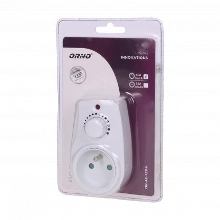 ORNO ŚCIEMNIACZ Z GNIAZDEM 2P+Z MAX 280W ORNO ŚCIEMNIACZ Z GNIAZDEM 2P+Z MAX 280W