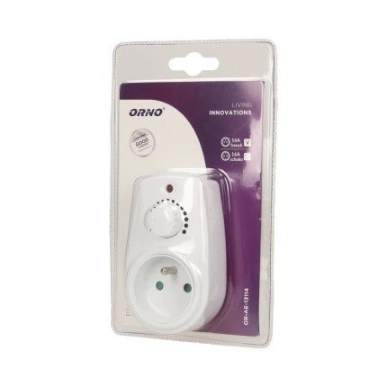 ORNO ŚCIEMNIACZ Z GNIAZDEM 2P+Z MAX 280W ORNO ŚCIEMNIACZ Z GNIAZDEM 2P+Z MAX 280W
