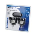 ORNO ZESTAW BEZPRZEWODOWYCH MINI GNIAZD STEROWANYCH PILOTEM 2+1