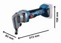 BOSCH NOŻYCE AKUMULATOROWE DO BLACHY GNA 18V-16 E 0*AH