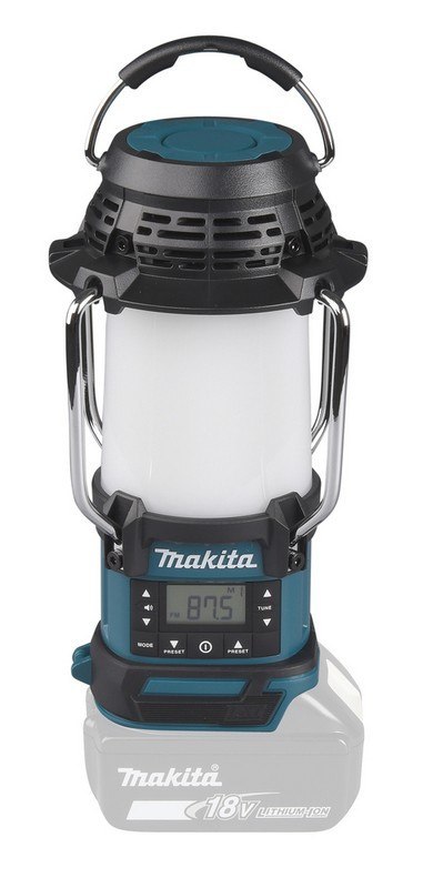 MAKITA ODBIORNIK RADIOWY Z LATARKĄ 18V AM/FM MAKITA ODBIORNIK RADIOWY Z LATARKĄ 18V AM/FM