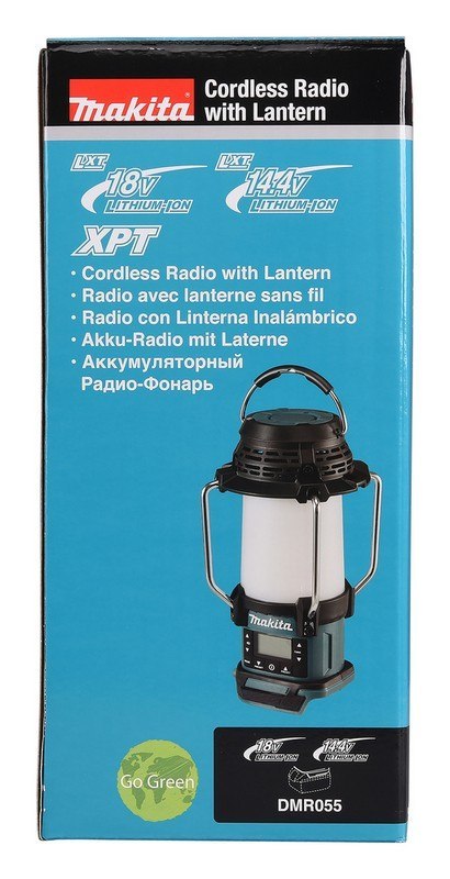 MAKITA ODBIORNIK RADIOWY Z LATARKĄ 18V AM/FM MAKITA ODBIORNIK RADIOWY Z LATARKĄ 18V AM/FM