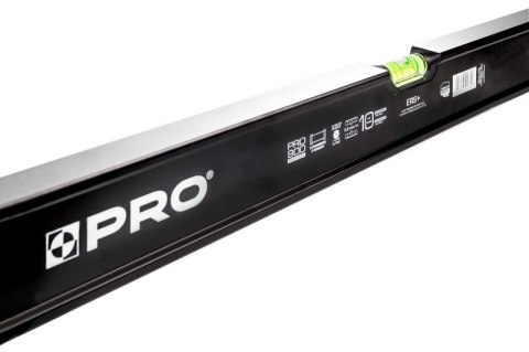 PRO POZIOMICA MALOWANA CZARNA FREZ Z UCHWYTEM HD SERIA 900 120CM PRO POZIOMICA MALOWANA CZARNA FREZ Z UCHWYTEM HD SERIA 900 120CM
