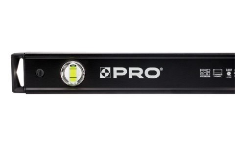 PRO POZIOMICA MALOWANA CZARNA FREZ Z UCHWYTEM HD SERIA 900 80CM PRO POZIOMICA MALOWANA CZARNA FREZ Z UCHWYTEM HD SERIA 900 80CM