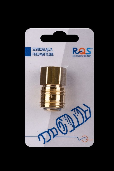 RQS SZYBKOZŁĄCZE TYP 26 1/4'' GWINT WEWNĘTRZNY RQS RQS SZYBKOZŁĄCZE TYP 26 1/4'' GWINT WEWNĘTRZNY RQS