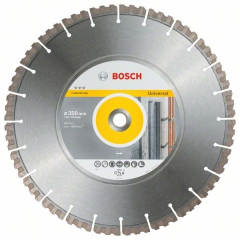 BOSCH TARCZA DIAMENTOWA BEST FOR UNIVERSAL 350MM