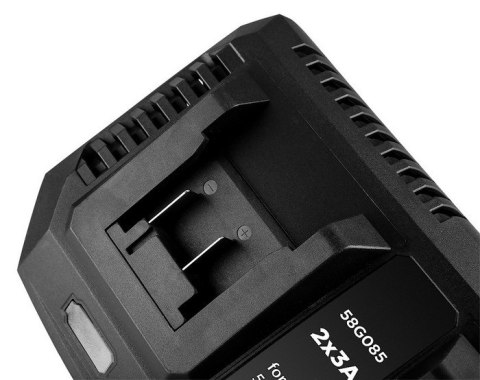 GRAPHITE ZESTAW ENERGY+ 2X AKUMULATOR 4AH Z ŁADOWARKĄ PODWÓJNĄ GRAPHITE ZESTAW ENERGY+ 2X AKUMULATOR 4AH Z ŁADOWARKĄ PODWÓJNĄ