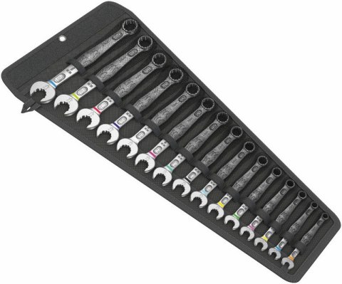 WERA ZESTAW KLUCZY PŁASKO-OCZKOWYCH 6003 JOKER 15SZT. WERA ZESTAW KLUCZY PŁASKO-OCZKOWYCH 6003 JOKER 15SZT.