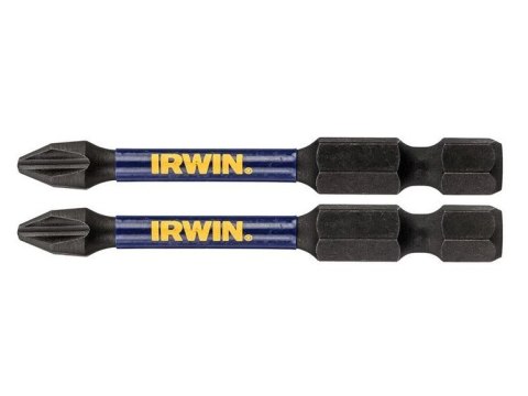 IRWIN GROT, BIT, KOŃCÓWKA IMPACT PRO PH2 57MM 2 SZT. IRWIN GROT, BIT, KOŃCÓWKA IMPACT PRO PH2 57MM 2 SZT.