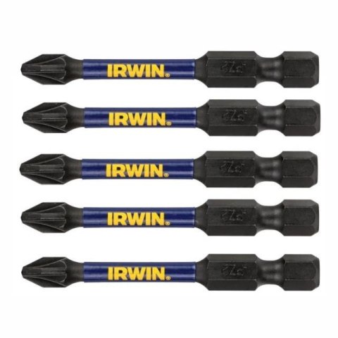IRWIN GROT, BIT, KOŃCÓWKA IMPACT PRO PZ2 57MM 5 SZT. IRWIN GROT, BIT, KOŃCÓWKA IMPACT PRO PZ2 57MM 5 SZT.