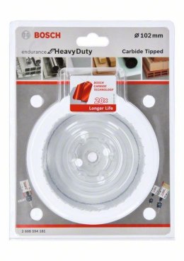 BOSCH PIŁA OTWORNICA Z WĘGLIKÓW ENDURANCE FOR HEAVY DUTY 102MM.