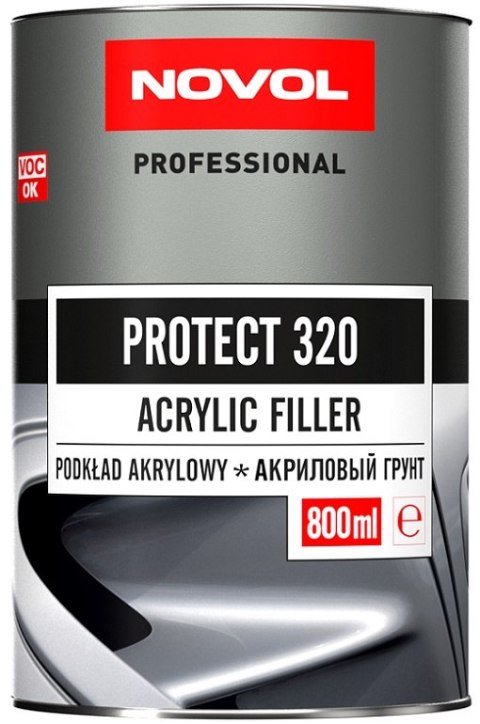 NOVOL PODKŁAD PROTECT 320 4:1 0.8L CZARNY
