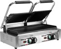 YATO PODWÓJNY GRILL KONTAKTOWY RYFLOWANY 58CM, 3,6KW
