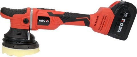 YATO POLERKA ORBITALNA 125MM 18V, 4.0AH + ŁADOWARKA YATO POLERKA ORBITALNA 125MM 18V, 4.0AH + ŁADOWARKA