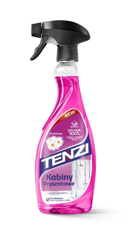 TENZI ŚRODEK DO MYCIA KABIN PRYSZNICOWYCH 0,5L HOME PRO TENZI ŚRODEK DO MYCIA KABIN PRYSZNICOWYCH 0,5L HOME PRO