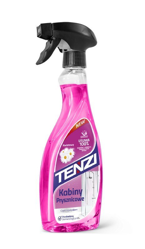 TENZI ŚRODEK DO MYCIA KABIN PRYSZNICOWYCH 0,5L HOME PRO TENZI ŚRODEK DO MYCIA KABIN PRYSZNICOWYCH 0,5L HOME PRO