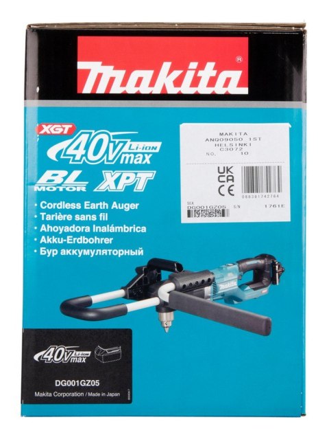MAKITA WIERTNICA GLEBOWA AKUMULATOROWA XGT 40V 0*AH MAKITA WIERTNICA GLEBOWA AKUMULATOROWA XGT 40V 0*AH