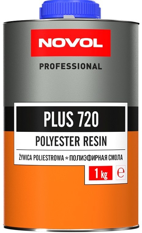 NOVOL ŻYWICA POLIESTROWA PLUS 720 1KG NOVOL ŻYWICA POLIESTROWA PLUS 720 1KG