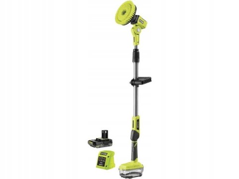 RYOBI AKUMULATOROWA SZCZOTKA TELESKOPOWA R18TPS-120G 1*2.0AH ONE+ RYOBI AKUMULATOROWA SZCZOTKA TELESKOPOWA R18TPS-120G 1*2.0AH ONE+