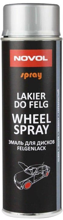 NOVOL LAKIER DO FELG SREBRNY 500 ML NOVOL LAKIER DO FELG SREBRNY 500 ML