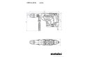 METABO MŁOT UDAROWY OBROTOWY SDS-MAX KHEV 8-45 BL