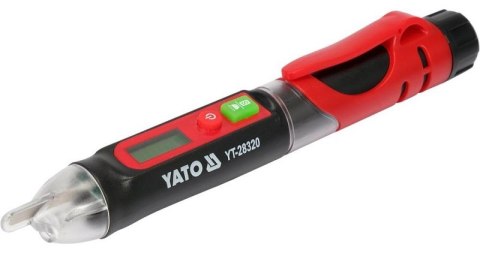 YATO PRÓBNIK NAPIĘCIA INDUKCYJNY Z WYŚWIETLACZEM YATO PRÓBNIK NAPIĘCIA INDUKCYJNY Z WYŚWIETLACZEM