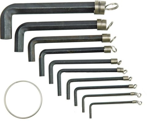 TOYA KLUCZE IMBUSOWE KOMPLET 10 SZTUK 1.5 - 10 TOYA KLUCZE IMBUSOWE KOMPLET 10 SZTUK 1.5 - 10