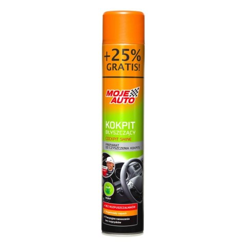 MOJE AUTO KOKPIT BŁYSZCZĄCY JABŁKO 600ML MOJE AUTO KOKPIT BŁYSZCZĄCY JABŁKO 600ML