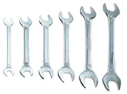 TOP TOOLS KOMPLET KLUCZY PŁASKICH 8-SZTUKOWY 6-22MM